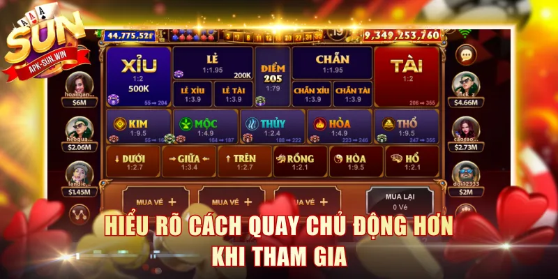 Hiểu rõ cách quay chủ động hơn khi tham gia