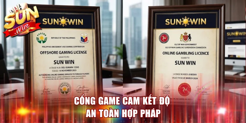 Sun Win - Nhà Cái Cá Cược - Sẵn Sàng Bùng Nổ Mọi Trải Nghiệm 8 Cổng game cam kết độ an toàn hợp pháp